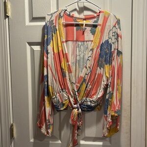 Free People Wrap top